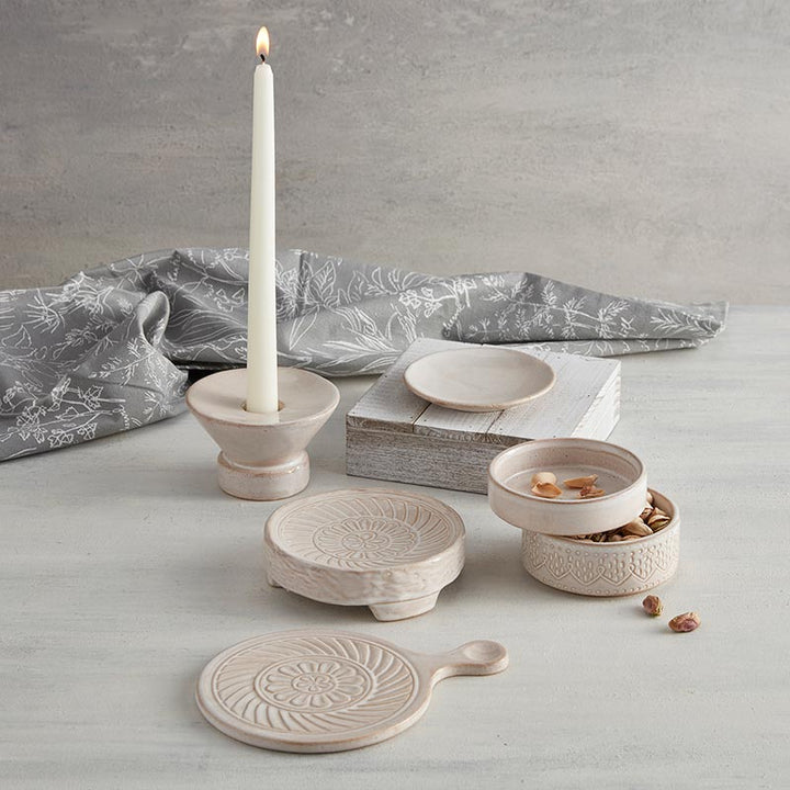 Stoneware Stackable Container