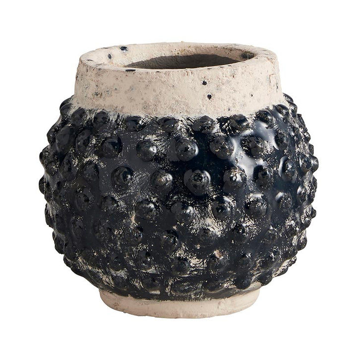 Beaded Flower Pot SML