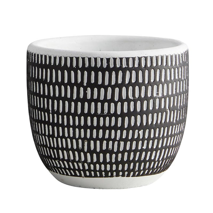 Pit Vertical Stripes Planter - SML