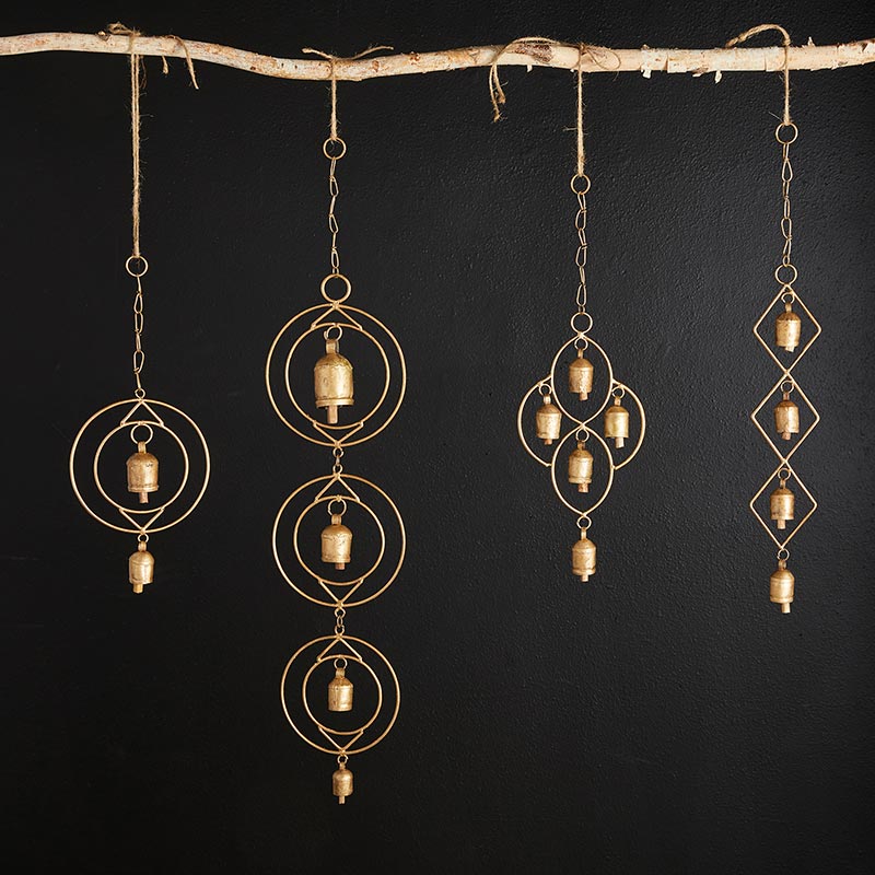 Metal Bells and Oval - 2