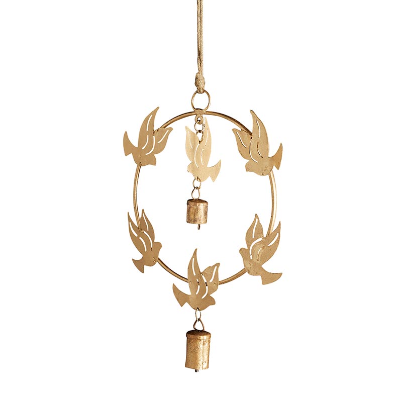 Dove Bell Wall Décor