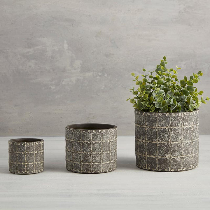 Bricks & Flower Pot - SML