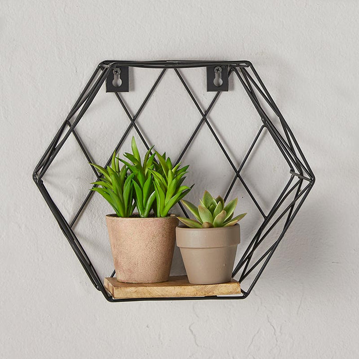 Honeycomb Shape Wall Shelf - LGE