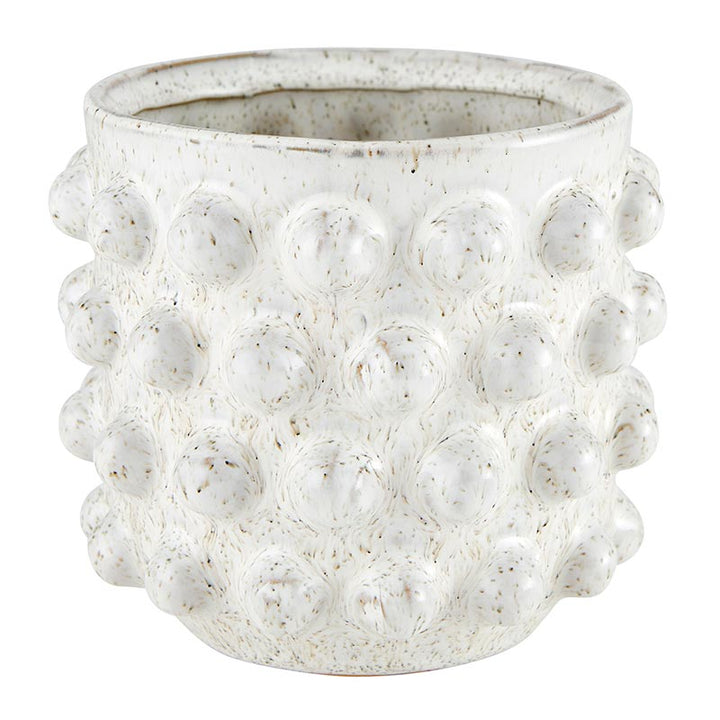 White Dot Planter - LGE