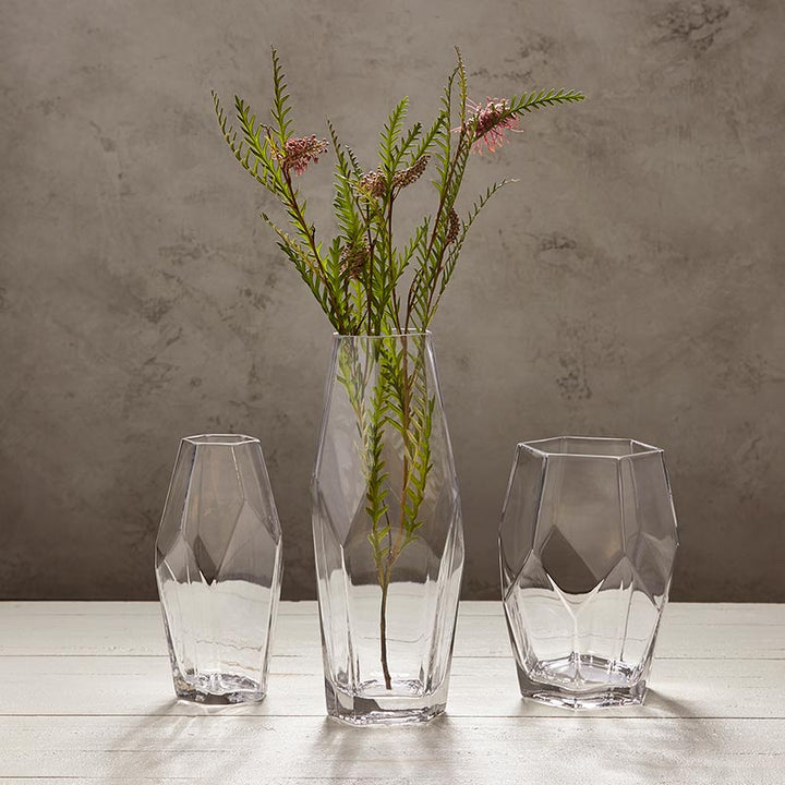 Glass Angled Vase - XLGE