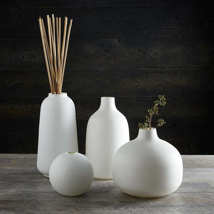 Matte Bud Vase - White