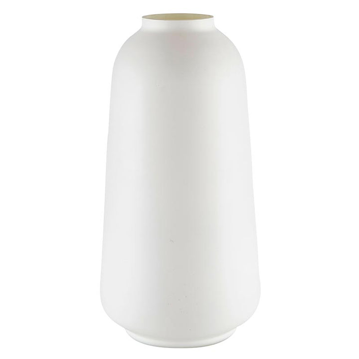 Matte Cylinder Vase - White