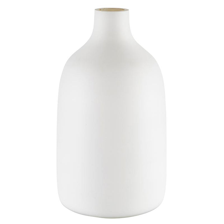 Matte Tube Vase - White