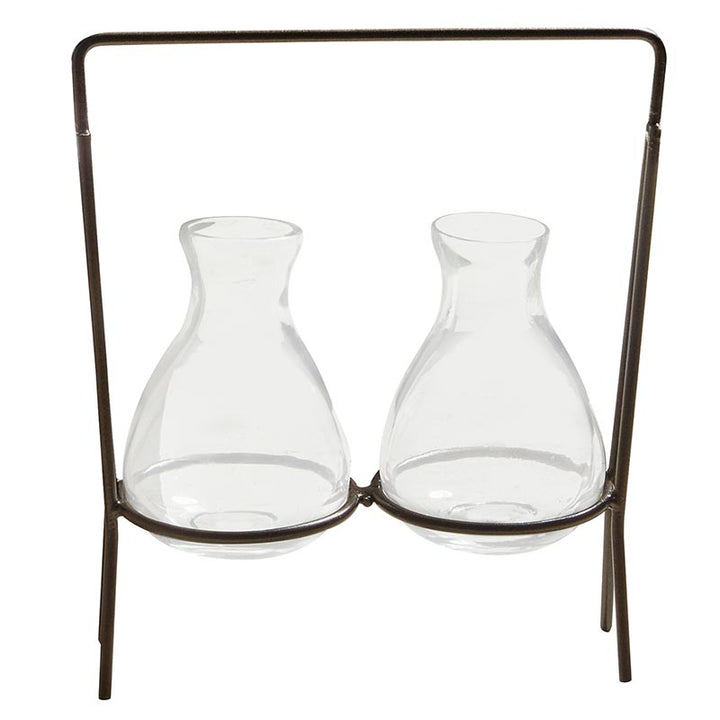 Conical Flask Vase Holder - DBL