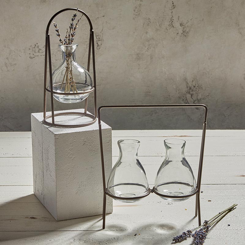 Conical Flask Vase Holder - DBL