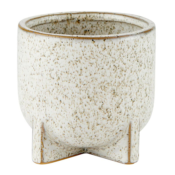 Footed Ceramic Pot SML