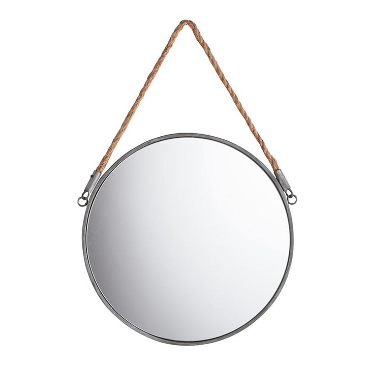 Round Rope Hanging Mirror