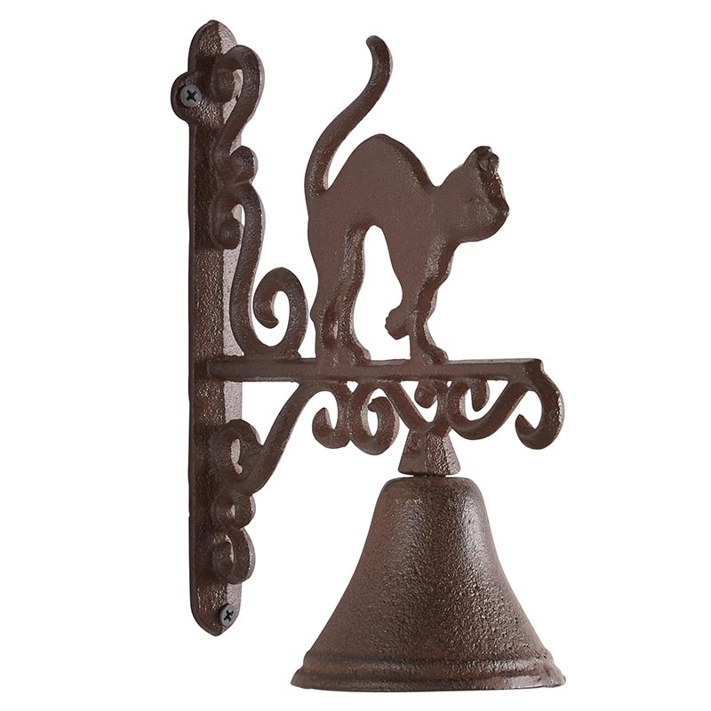 Cast Iron Door Bell - Cat