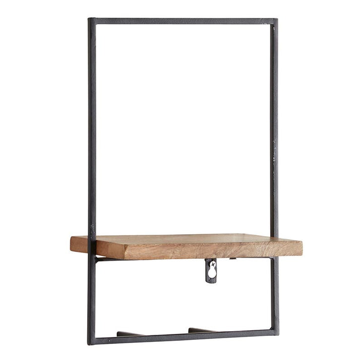 Matte Black Wall Shelves - SML