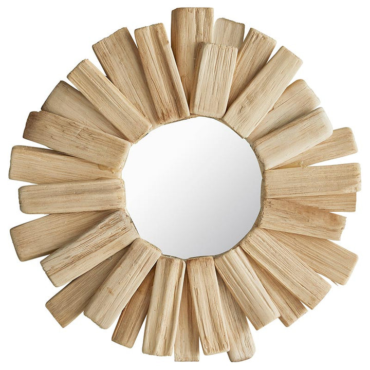 Wooden Trivet Mirror