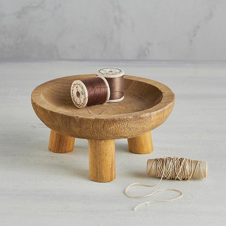 Wood Tripod Plant Holder - SML
