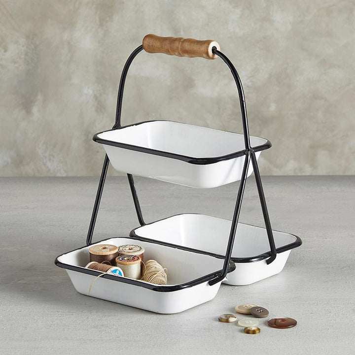 2 Layered Tiered Tray