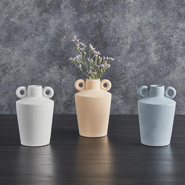 Bisque Vase with Handle