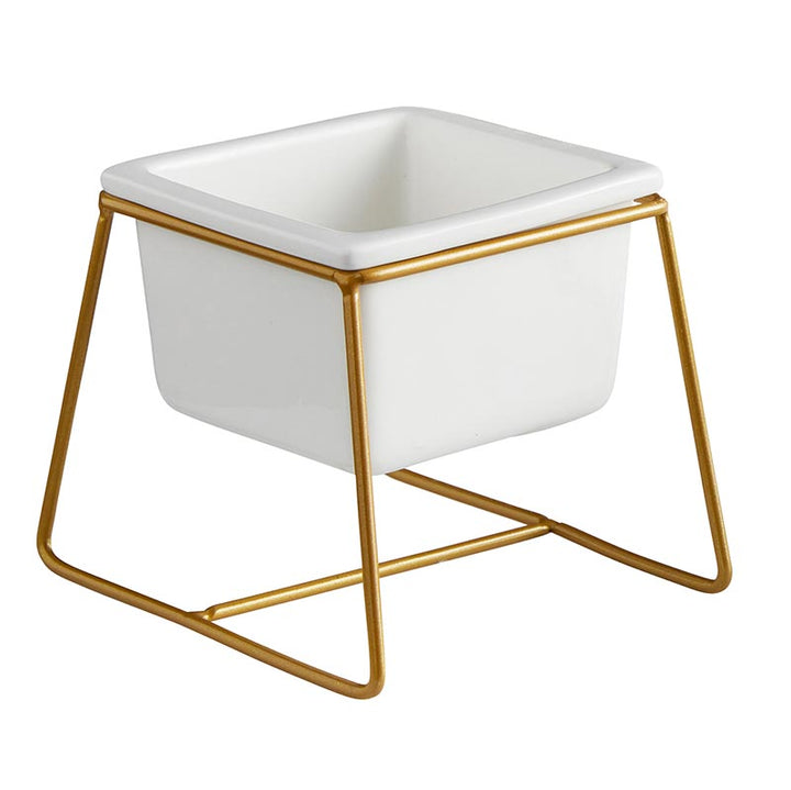 Pot With Golden Holder