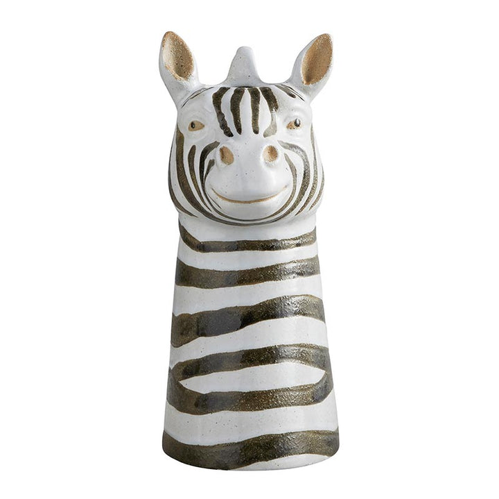 Ceramic Zebra Planter