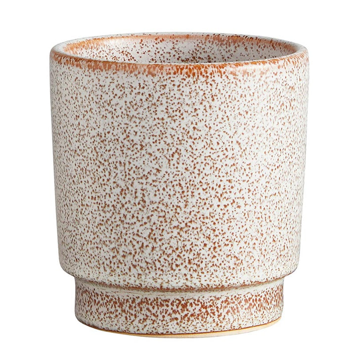 Tan Spotty Pot - MED