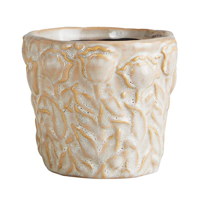 White Ceramic Pot Small