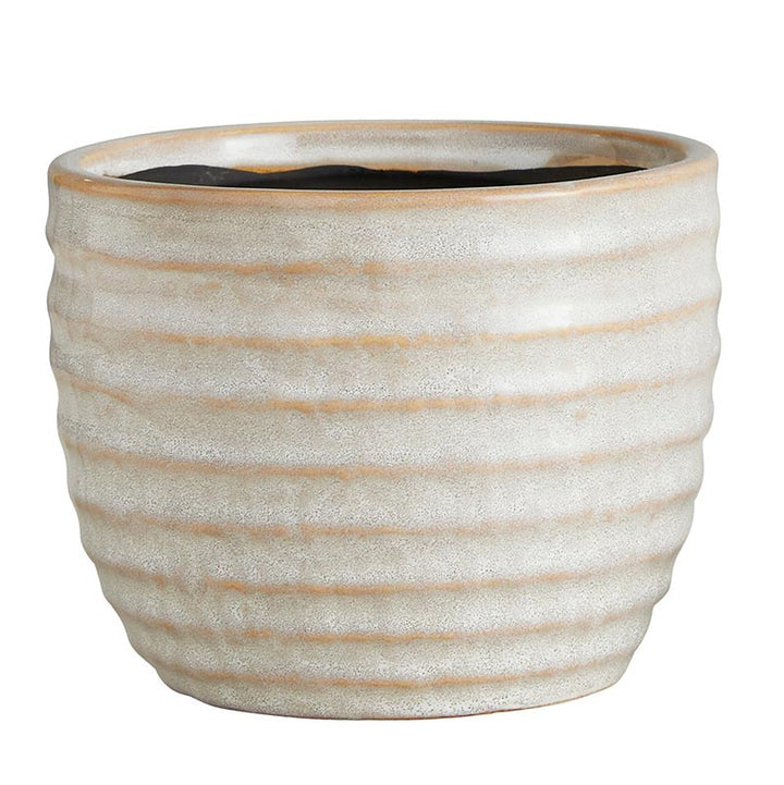 Striped Ceramic Pot SML