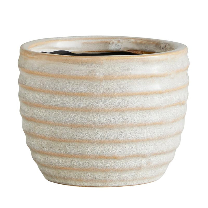 Striped Ceramic Pot LGE