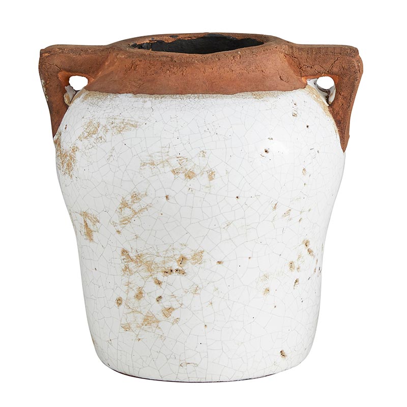 Ceramic Pot 2 Handles - LGE