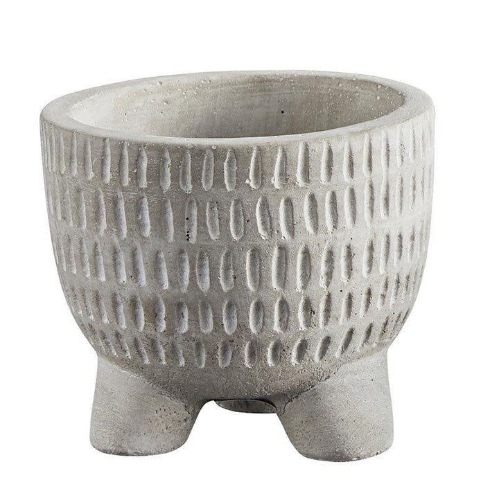 Cement Tripod Pot