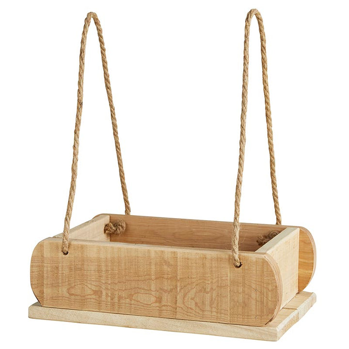 Hanging Wooden Planter