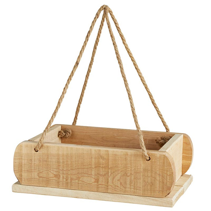 Hanging Wooden Planter