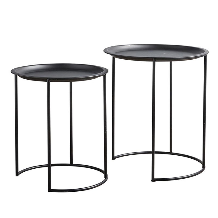 Wire BLK Side Tables - Set/2