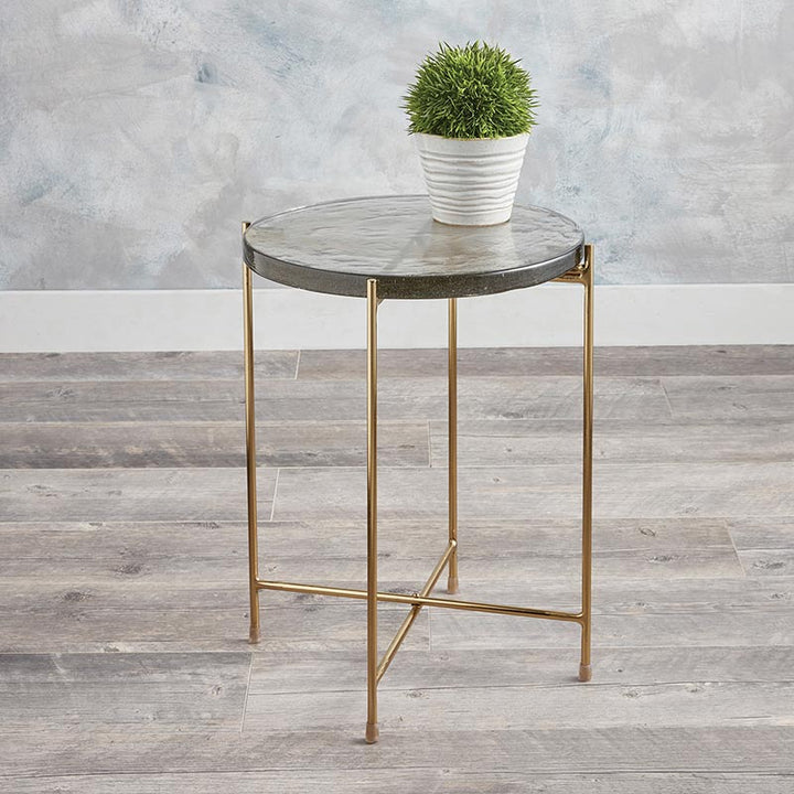 RND Metal/Glass Table