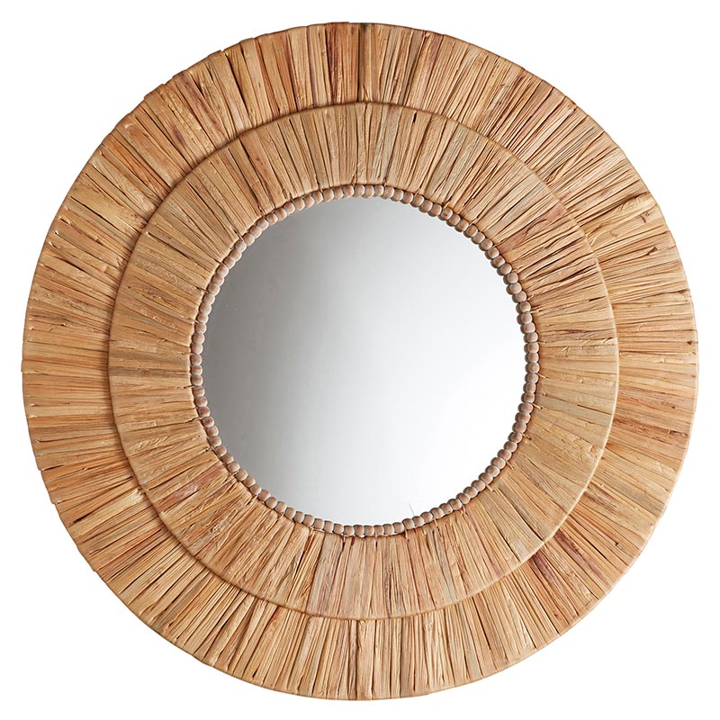 2 Tier Beaded Layer Mirror