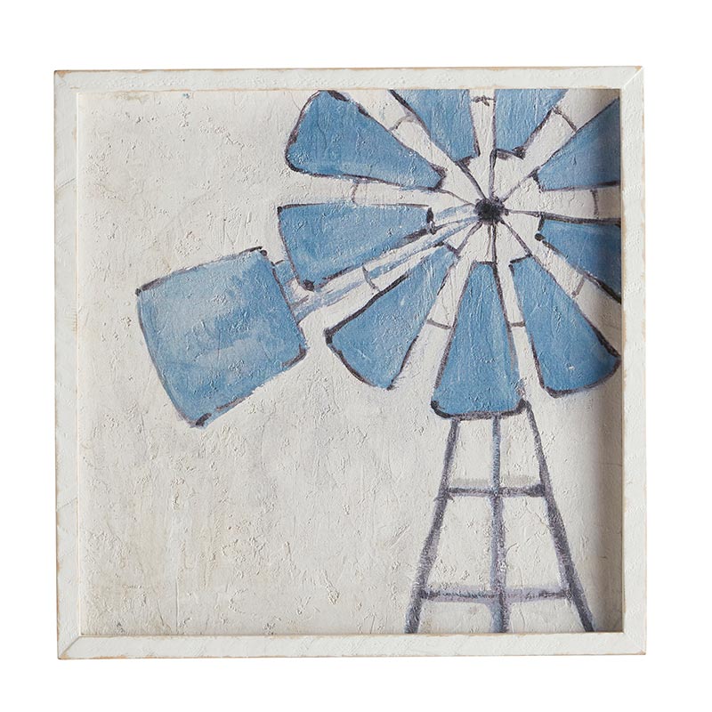 Framed Painting - Windmill