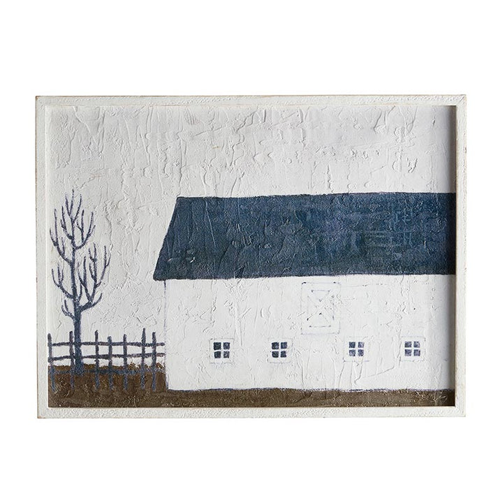 Framed Painting - Shed