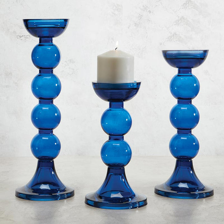 Blue Candle Holder - LGE