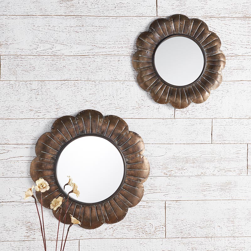 Floral Shaped Mirror - SML