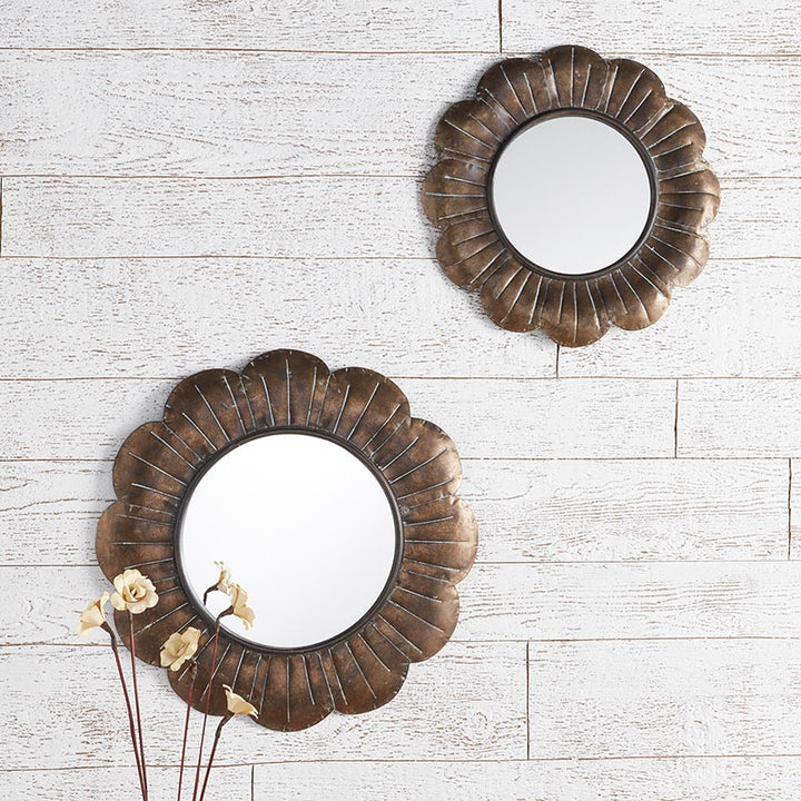 Floral Shaped Mirror - SML