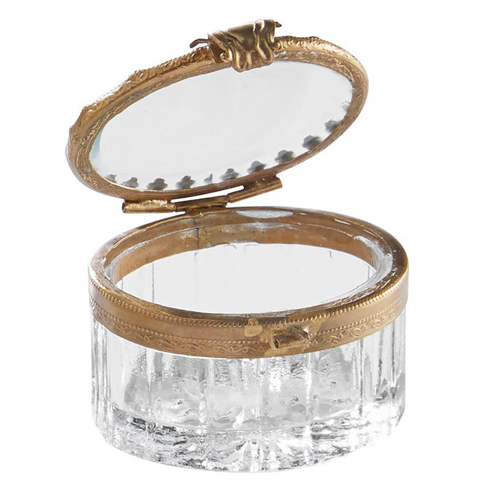 Ornate Oval Box w/Clasp
