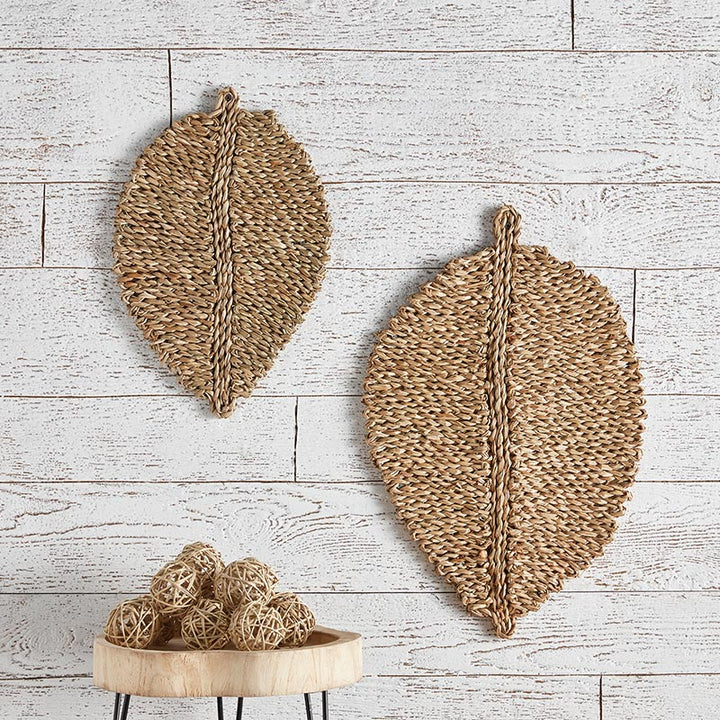 Wall Hanging Leaf - Set/2