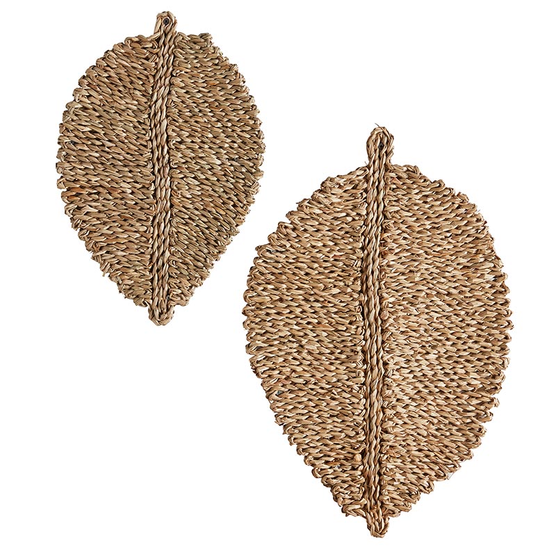 Wall Hanging Leaf - Set/2