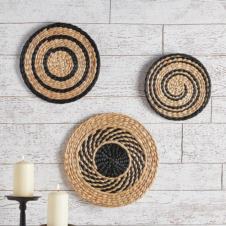 Flat Wall Baskets - S/3