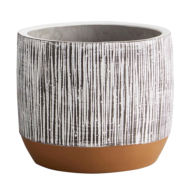 Distress Lined Planter