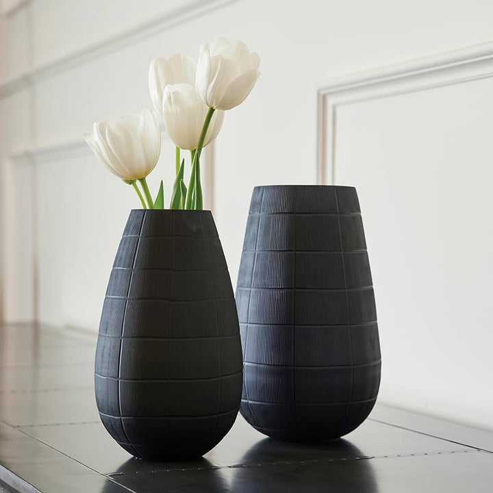 SQ Pattern Hurricane Vase - SML