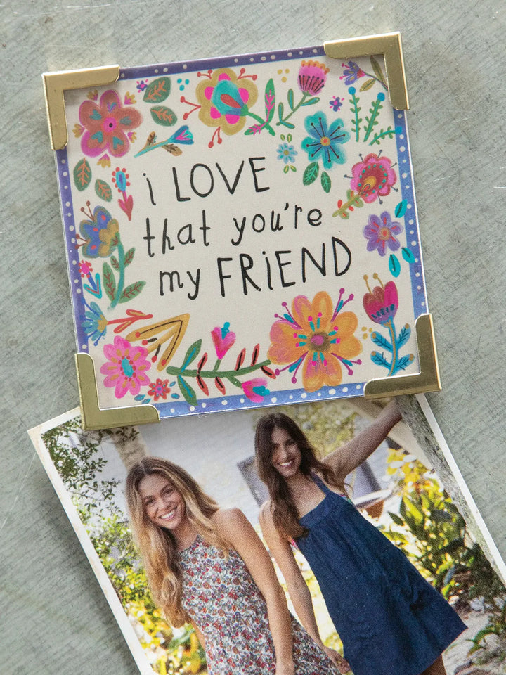 Corner Magnet - I Love Friend