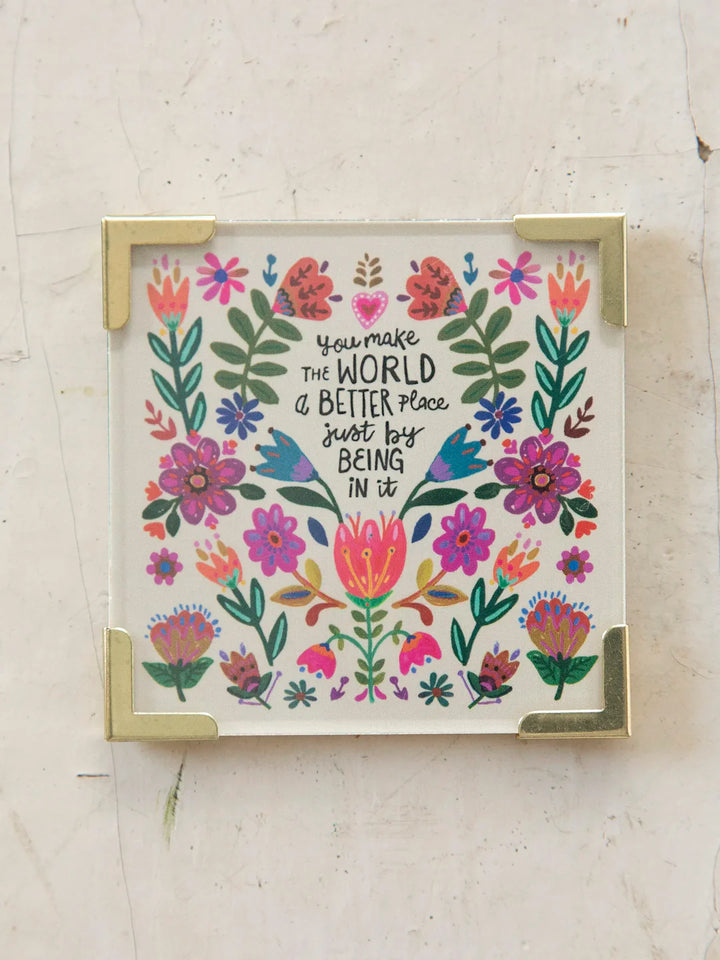 Corner Magnet - You Make The World