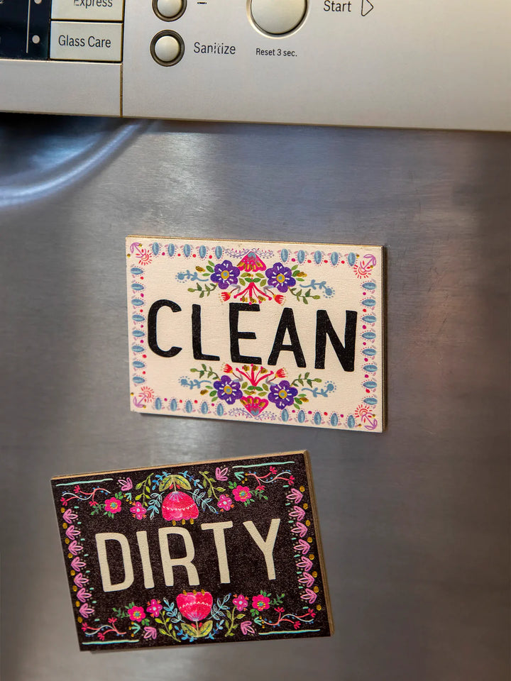 Dishwasher Magnet Floral