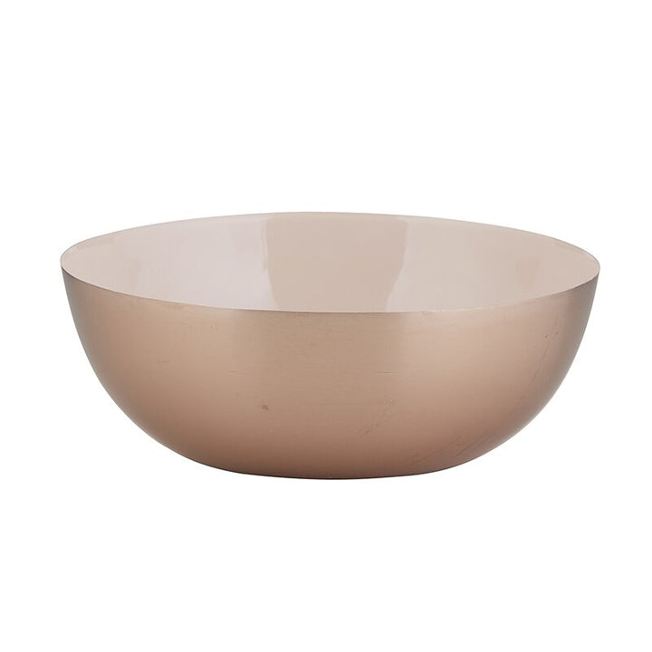 Round Bowl - Blush & Copper